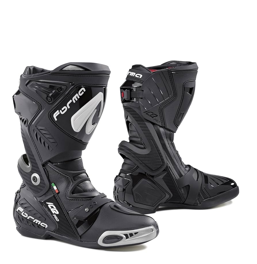 Forma GP Pro バイクブーツ サイズ42 Amazon.co.jp: Forma ICE PRO ブーツ (ブラック、42 EU、8 US